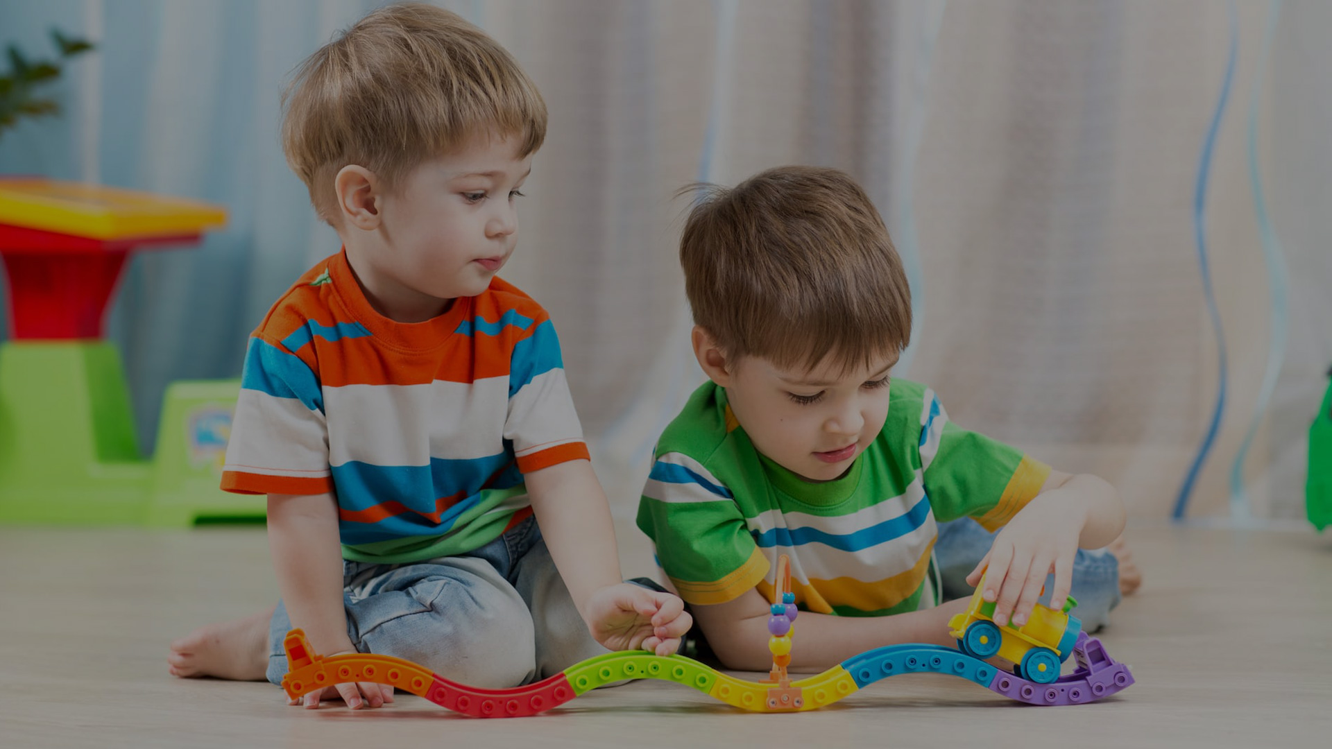 Children enjoying their time together